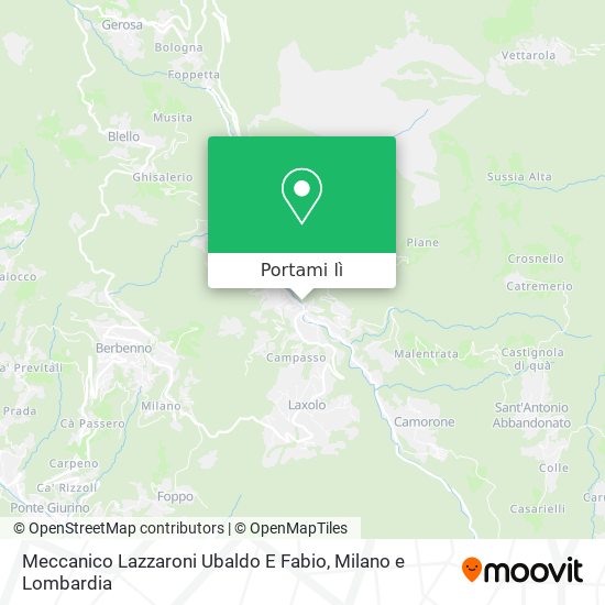 Mappa Meccanico Lazzaroni Ubaldo E Fabio