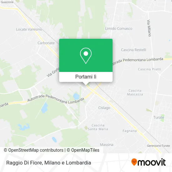 Mappa Raggio Di Fiore