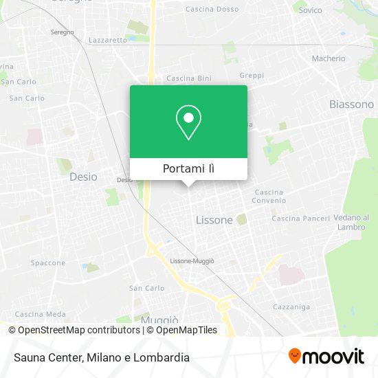 Mappa Sauna Center