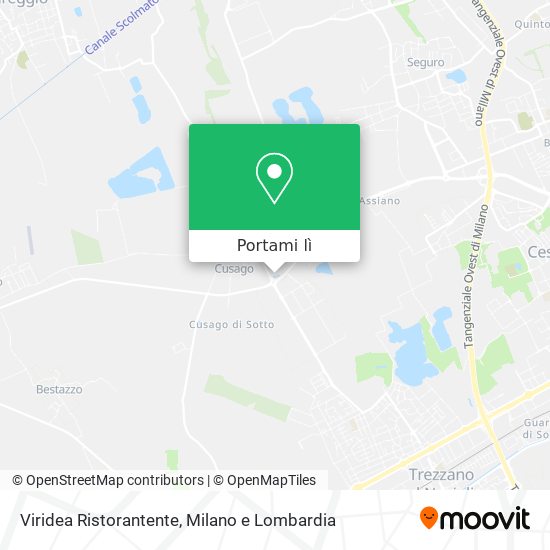 Mappa Viridea Ristorantente
