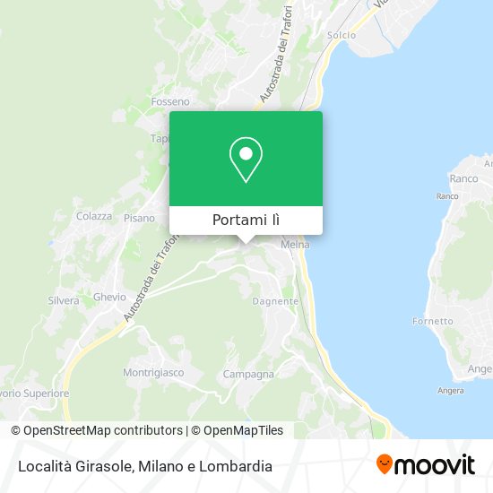 Mappa Località Girasole