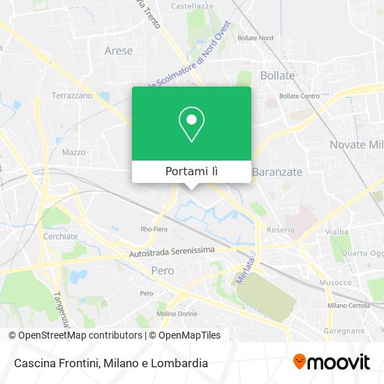 Mappa Cascina Frontini