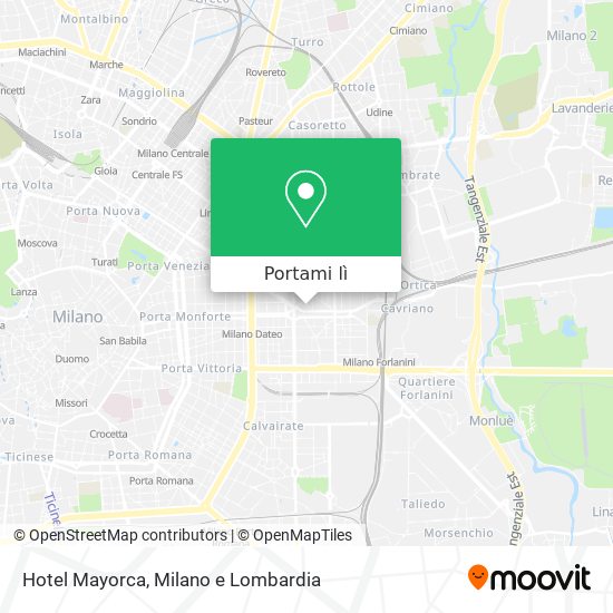 Mappa Hotel Mayorca