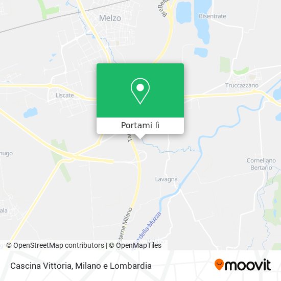 Mappa Cascina Vittoria