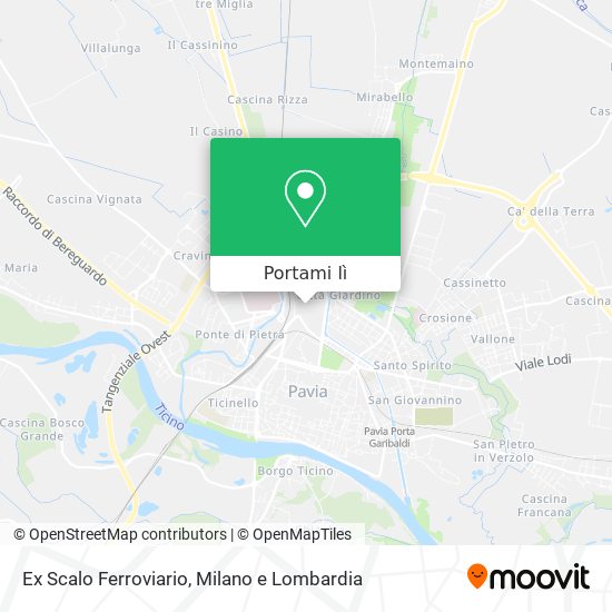 Mappa Ex Scalo Ferroviario
