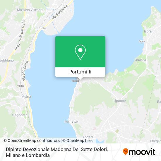 Mappa Dipinto Devozionale Madonna Dei Sette Dolori