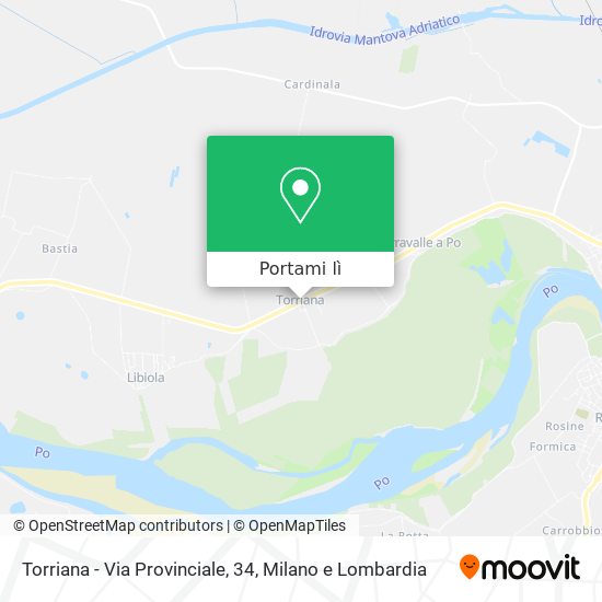 Mappa Torriana - Via Provinciale, 34