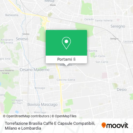 Mappa Torrefazione Brasilia Caffè E Capsule Compatibili