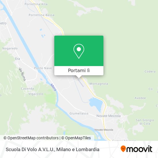 Mappa Scuola Di Volo A.V.L.U.