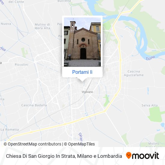 Mappa Chiesa Di San Giorgio In Strata