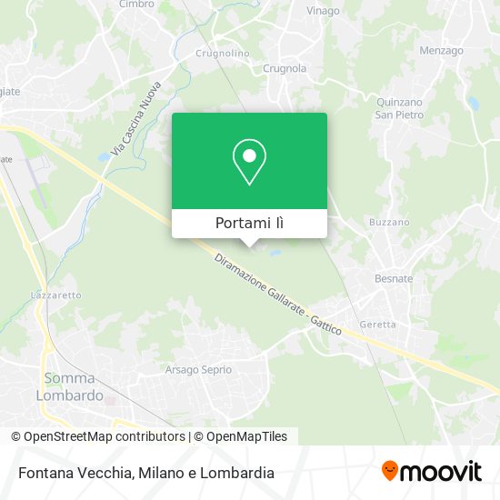 Mappa Fontana Vecchia
