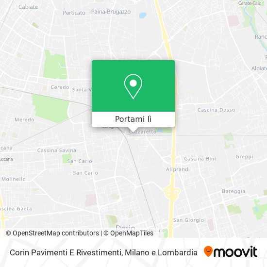 Mappa Corin Pavimenti E Rivestimenti