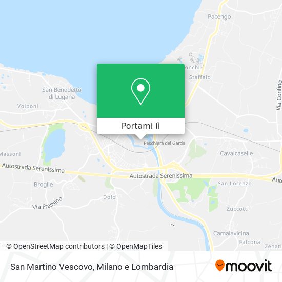 Mappa San Martino Vescovo