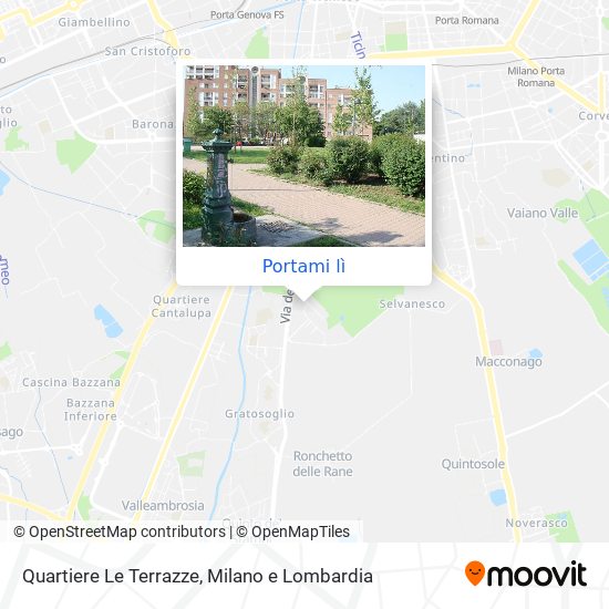 Mappa Quartiere Le Terrazze