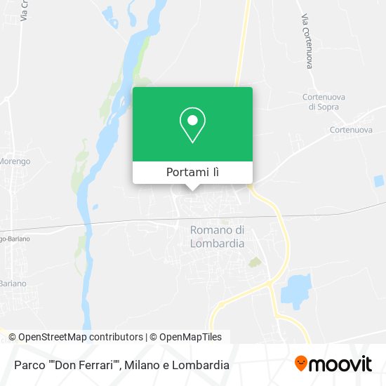 Mappa Parco ""Don Ferrari""