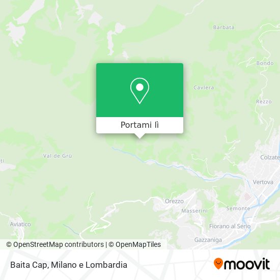 Mappa Baita Cap