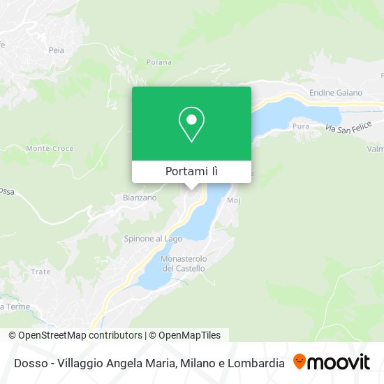 Mappa Dosso - Villaggio Angela Maria