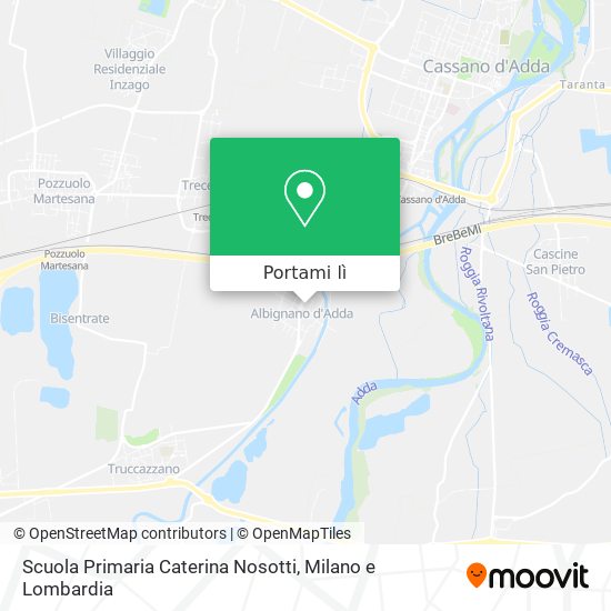 Mappa Scuola Primaria Caterina Nosotti