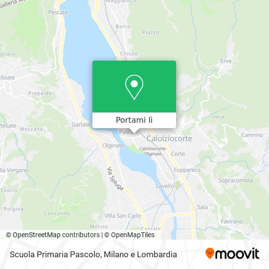 Mappa Scuola Primaria Pascolo