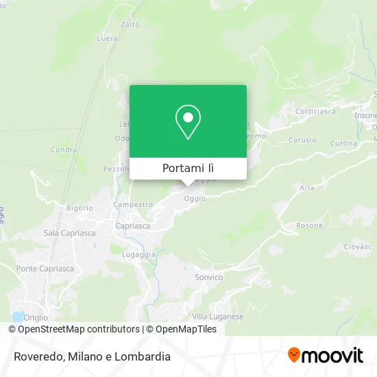 Mappa Roveredo