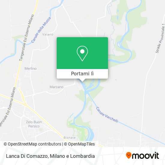 Mappa Lanca Di Comazzo