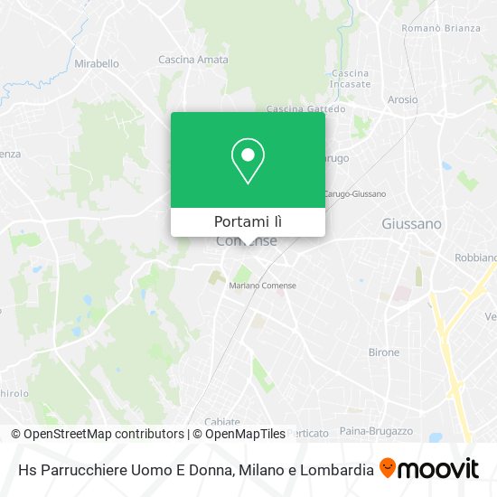 Mappa Hs Parrucchiere Uomo E Donna