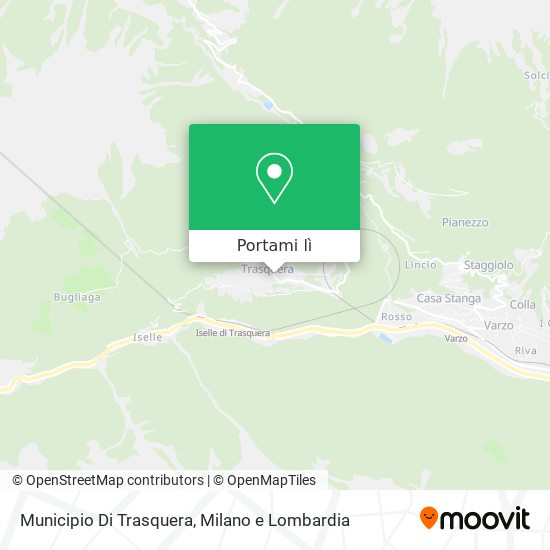Mappa Municipio Di Trasquera