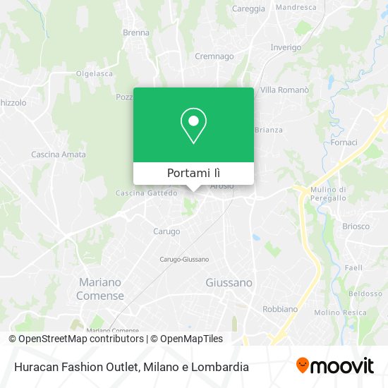 Mappa Huracan Fashion Outlet