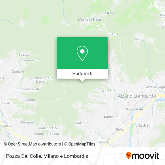 Mappa Pozza Del Colle