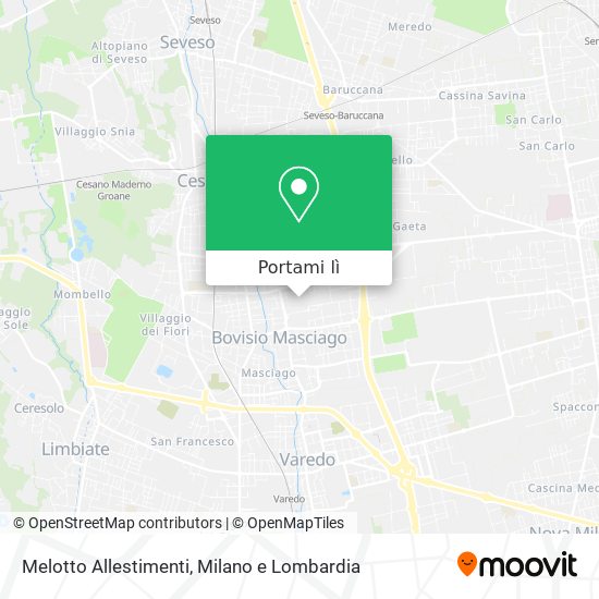 Mappa Melotto Allestimenti