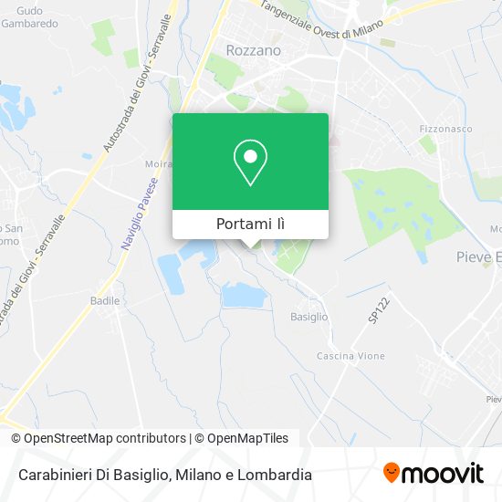 Mappa Carabinieri Di Basiglio