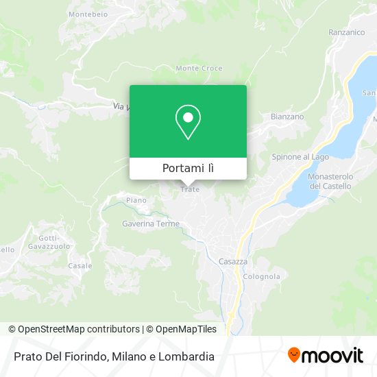 Mappa Prato Del Fiorindo