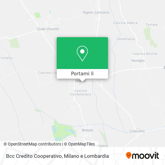 Mappa Bcc Credito Cooperativo