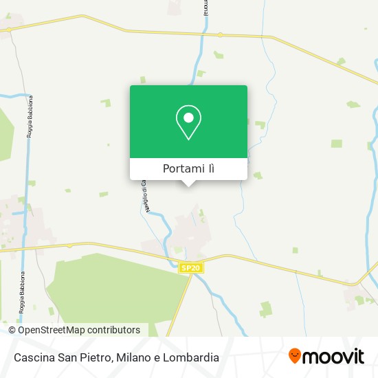 Mappa Cascina San Pietro