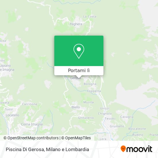 Mappa Piscina Di Gerosa