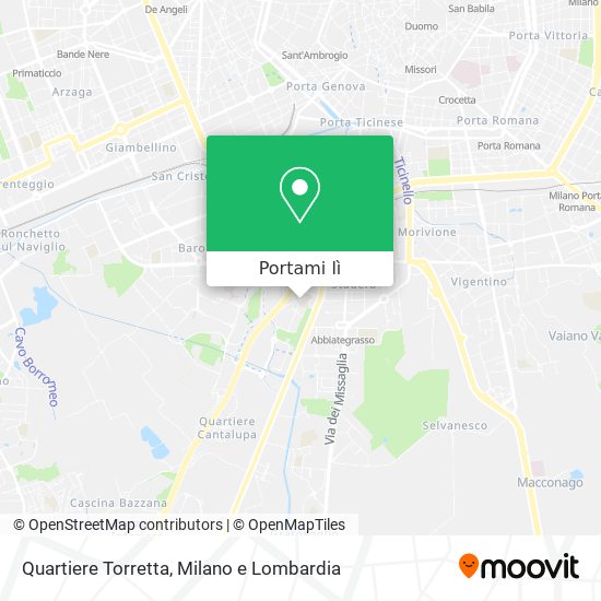 Mappa Quartiere Torretta