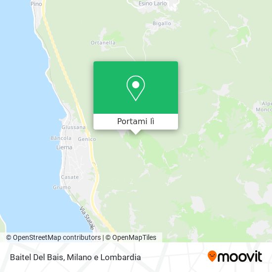 Mappa Baitel Del Bais