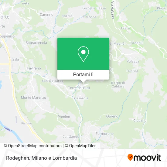 Mappa Rodeghen