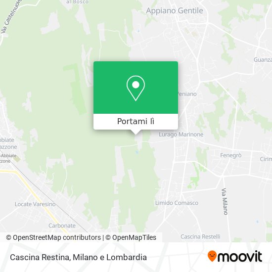 Mappa Cascina Restina