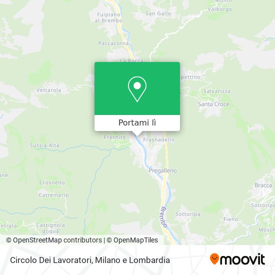 Mappa Circolo Dei Lavoratori