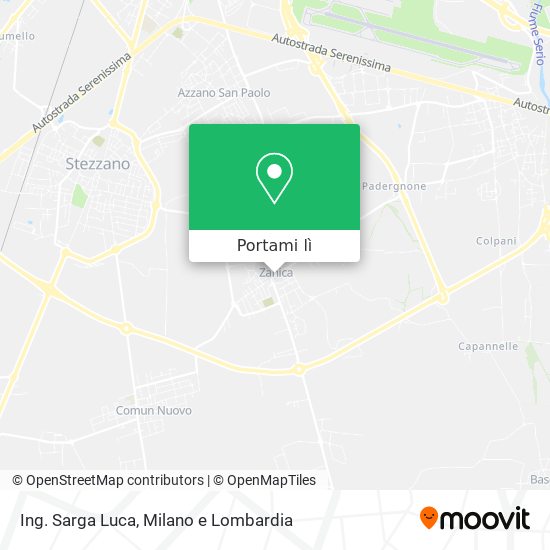 Mappa Ing. Sarga Luca