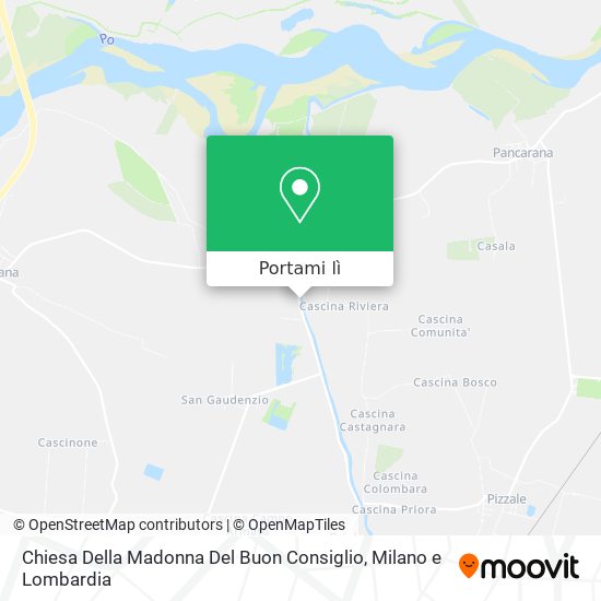 Mappa Chiesa Della Madonna Del Buon Consiglio