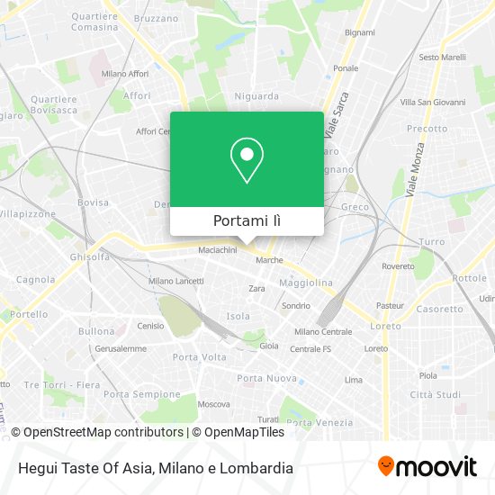 Mappa Hegui Taste Of Asia