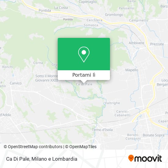 Mappa Ca Di Pale