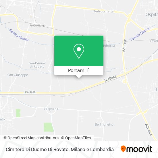 Mappa Cimitero Di Duomo Di Rovato