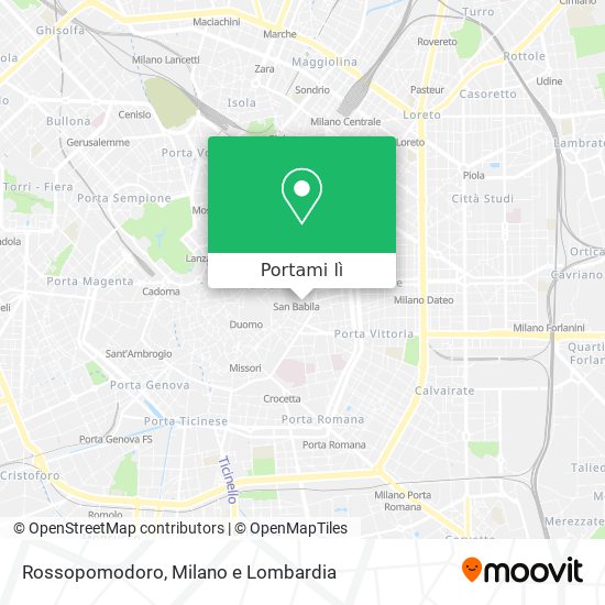 Mappa Rossopomodoro