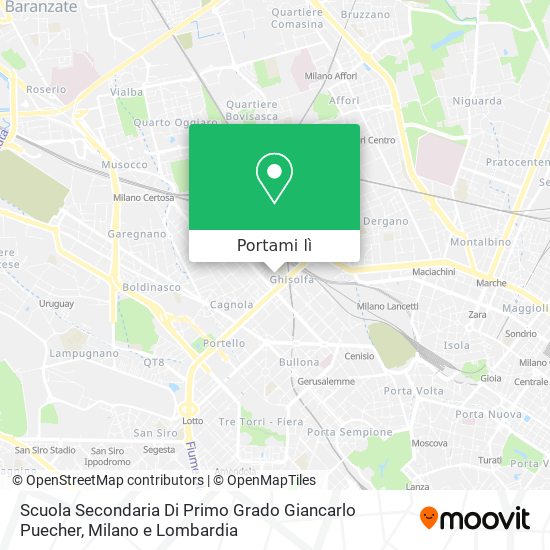 Mappa Scuola Secondaria Di Primo Grado Giancarlo Puecher