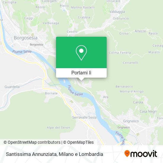 Mappa Santissima Annunziata