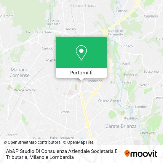 Mappa Ab&P Studio Di Consulenza Aziendale Societaria E Tributaria