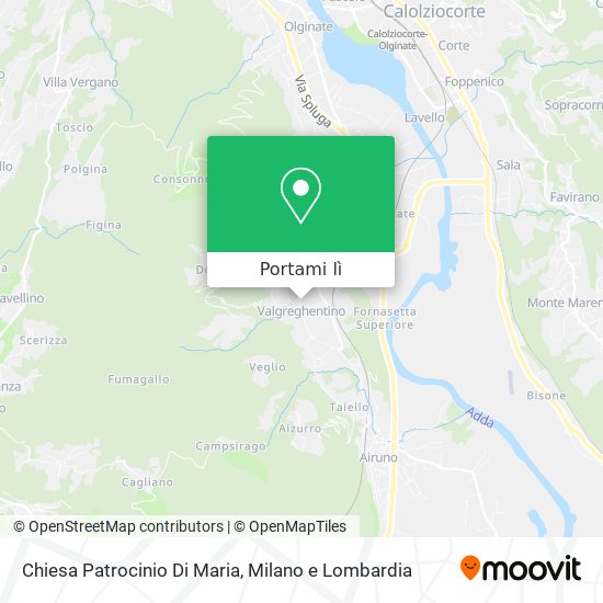 Mappa Chiesa Patrocinio Di Maria